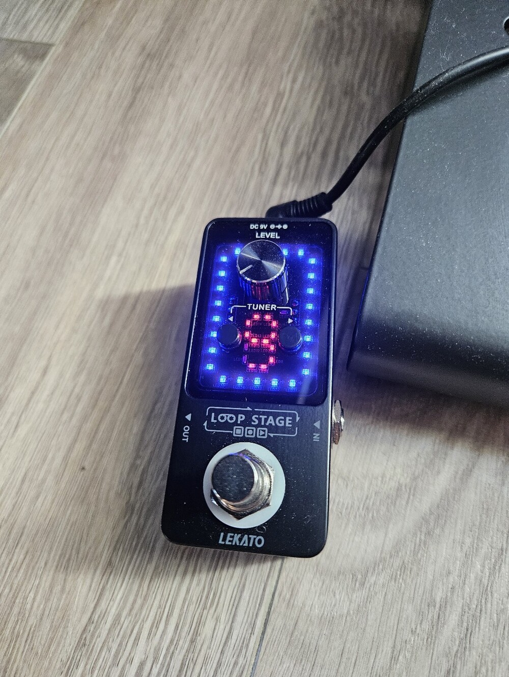 LEKATO Guitar Effect Pedal Looper 9 Loops 40 Mins - Only Used One Time